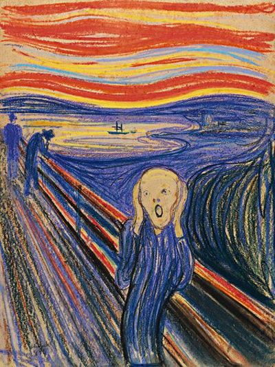 “Tiếng thét” của họa sĩ Edvard Munch 