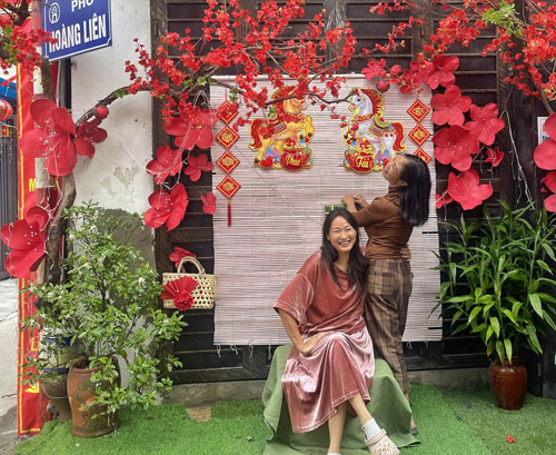 G&oacute;c xu&acirc;n tại phố Ho&agrave;ng Li&ecirc;n 