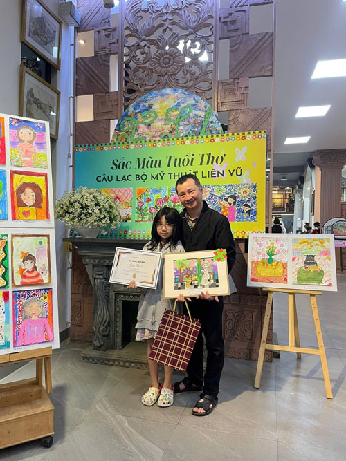 Triển l&atilde;m tranh "Sắc M&agrave;u Tuổi Thơ" khai mạc lần đầu ti&ecirc;n 8/3/2026