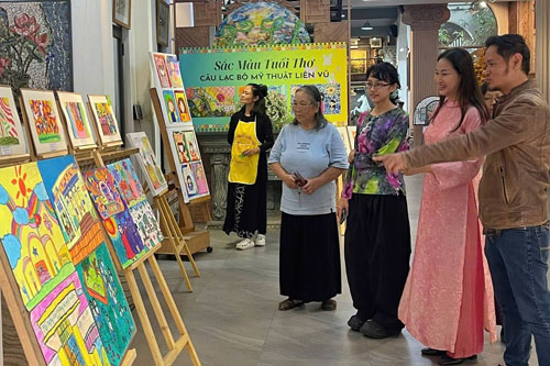 Triển l&atilde;m tranh "Sắc M&agrave;u Tuổi Thơ" khai mạc lần đầu ti&ecirc;n 8/3/2026