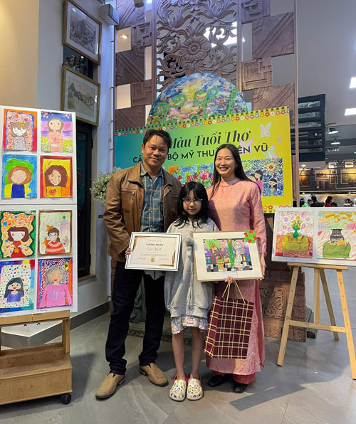 Triển l&atilde;m tranh "Sắc M&agrave;u Tuổi Thơ" khai mạc lần đầu ti&ecirc;n 8/3/2026