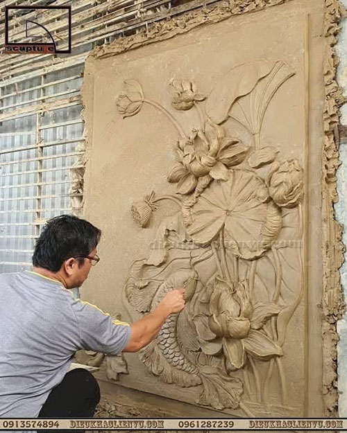 T&aacute;c phẩm ph&ugrave; đi&ecirc;u hoa sen c&aacute; ch&eacute;p