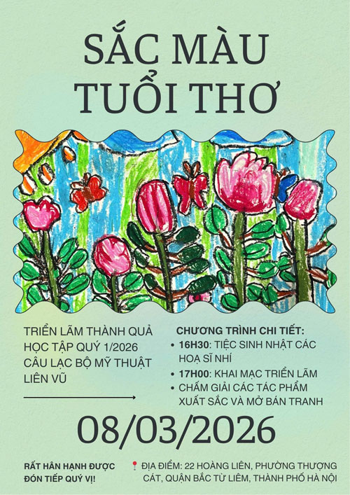 Những Bức tranh SẮC MÀU TUỔI THƠ